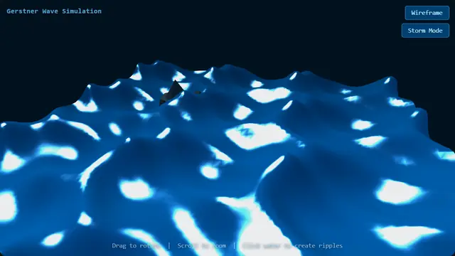 The live demo from Water Simulation.